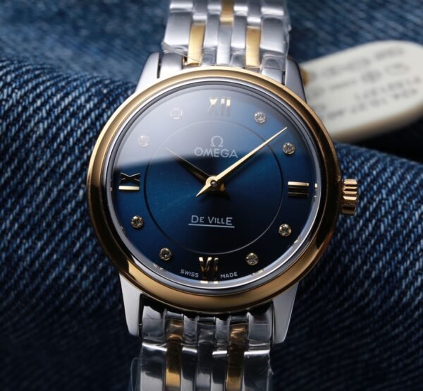 best replica luxury Omega watches Ladies high quality imitation De Ville 572185338 - Image 2