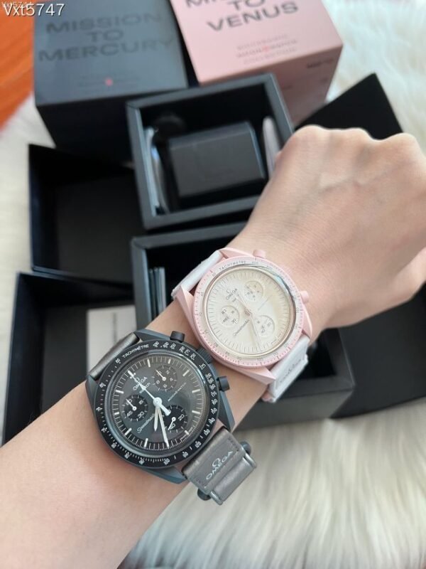 best replica luxury Omega watches Unisex high quality imitation MoonSwatch 619151173 - Image 2