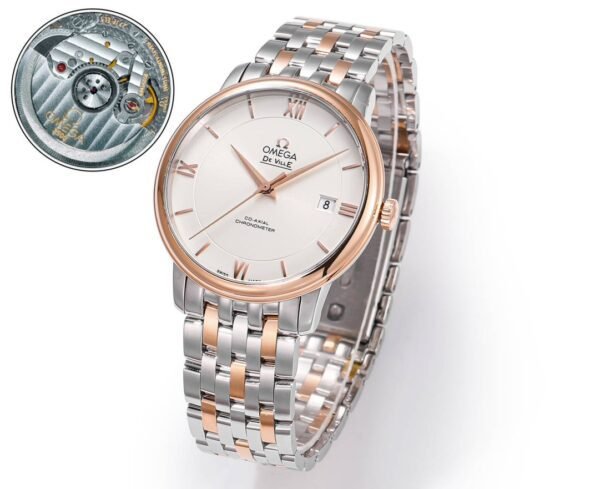 best replica luxury Omega watches Men high quality imitation De Ville Prestige 1072065428 - Image 2
