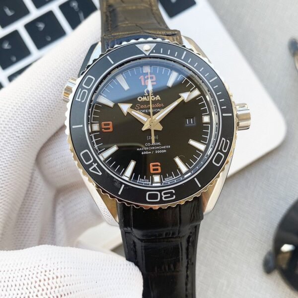 best replica luxury Omega watches Men's high quality imitation Seamaster Planet Ocean 608669264 - Image 2