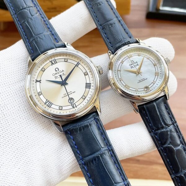 best replica luxury Omega watches Men and Women high quality imitation De Ville Prestige 615780670 - Image 3