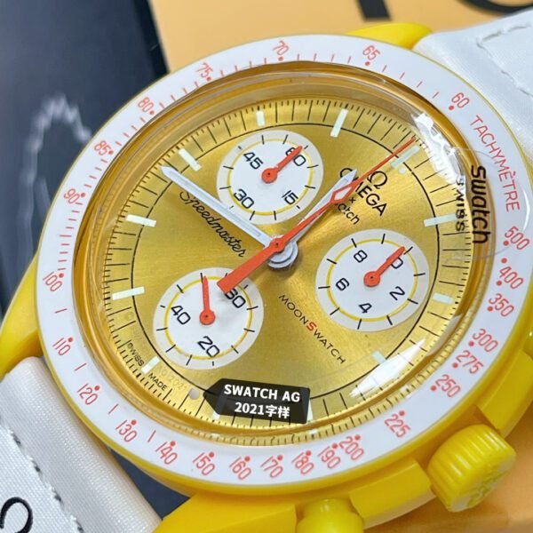 best replica luxury Omega watches Unisex high quality imitation MoonSwatch 1045185236 - Image 3
