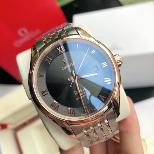 best replica luxury Omega watches Men high quality imitation De Ville Prestige 575785489 - Image 3