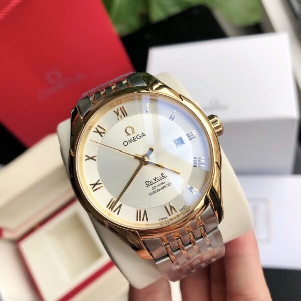 best replica luxury Omega watches Men high quality imitation De Ville Prestige 575785285 - Image 3