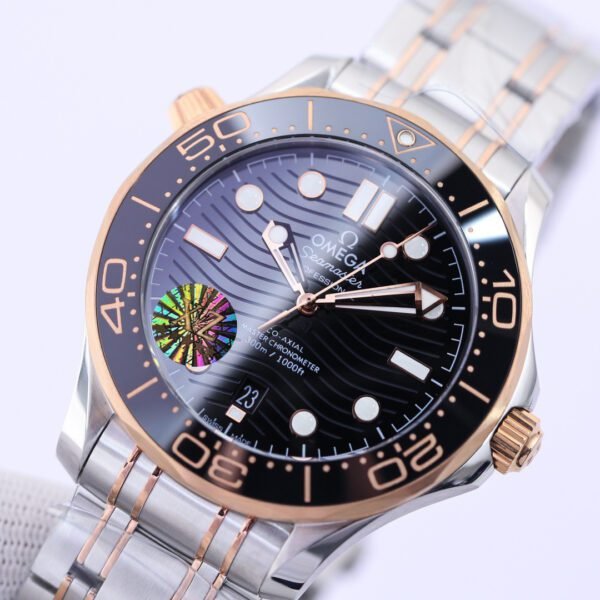 best replica luxury Omega watches Men's high quality imitation Seamaster Planet Ocean 1042481702 - Image 3