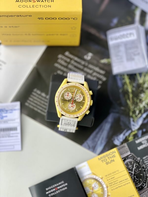 best replica luxury Omega watches Unisex high quality imitation MoonSwatch 1041348942 - Image 3