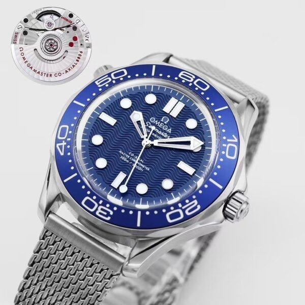 best replica luxury Omega watches Men high quality imitation Seamaster Diver 1075159490 - Image 3
