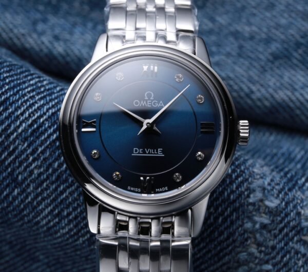 best replica luxury Omega watches Ladies high quality imitation De Ville 572185338 - Image 4