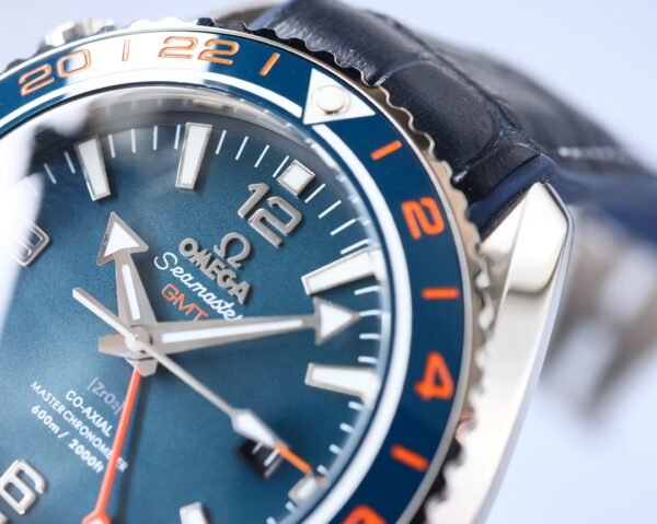 best replica luxury Omega watches Men's high quality imitation Seamaster Planet Ocean 582439565 - Image 4