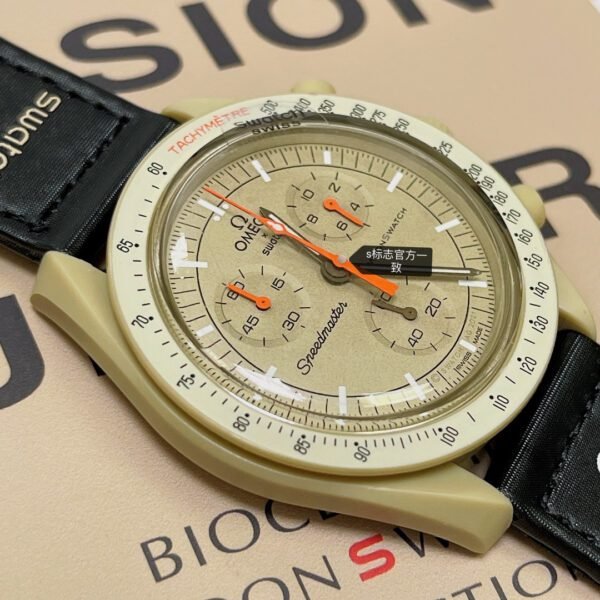 best replica luxury Omega watches Unisex high quality imitation MoonSwatch 1045185142 - Image 4