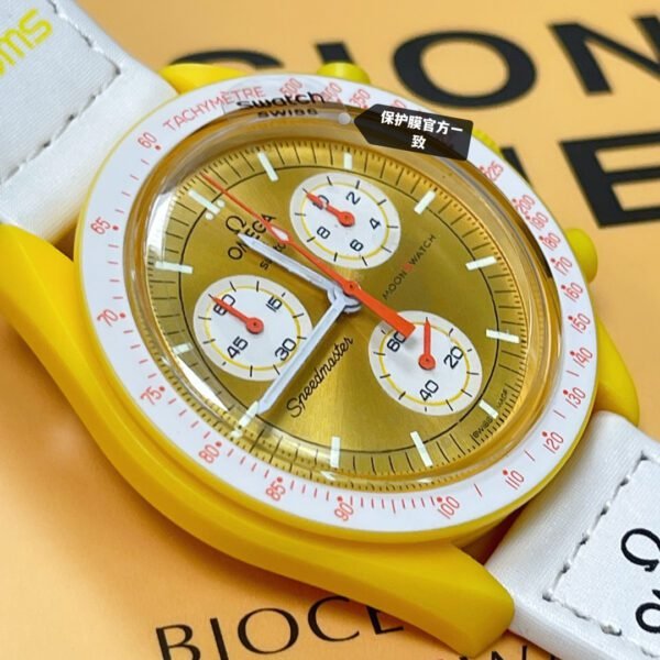 best replica luxury Omega watches Unisex high quality imitation MoonSwatch 1045185236 - Image 4