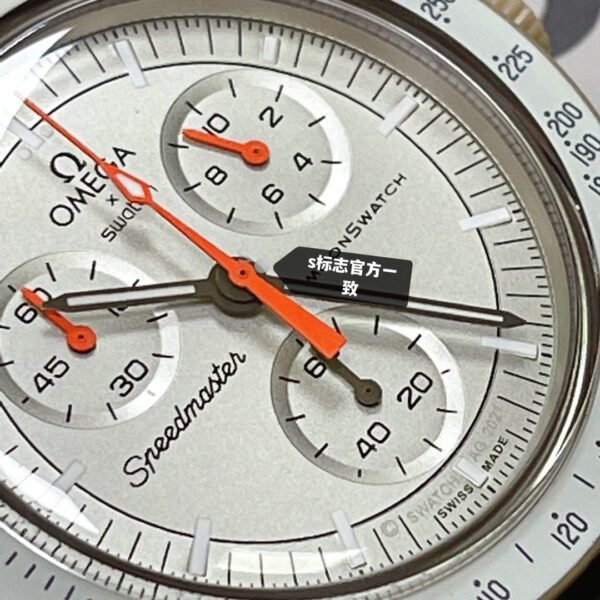 best replica luxury Omega watches Unisex high quality imitation MoonSwatch 1045185155 - Image 4
