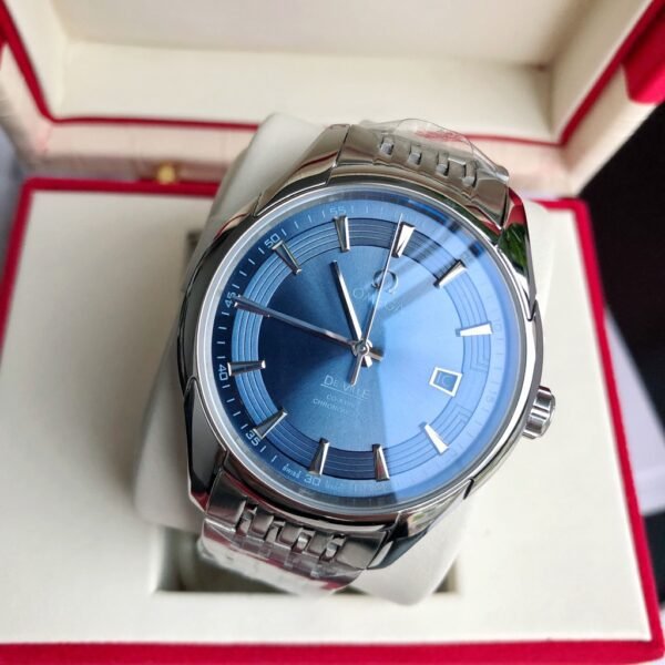 best replica luxury Omega watches Men high quality imitation De Ville Prestige 575785340 - Image 4