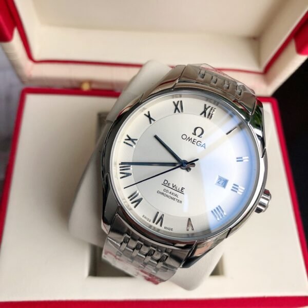 best replica luxury Omega watches Men high quality imitation De Ville Prestige 575785317 - Image 4