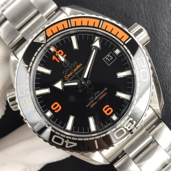 best replica luxury Omega watches Men's high quality imitation Seamaster Planet Ocean 1079248358 - Image 4