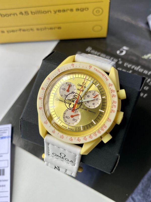 best replica luxury Omega watches Unisex high quality imitation MoonSwatch 1041348942 - Image 4