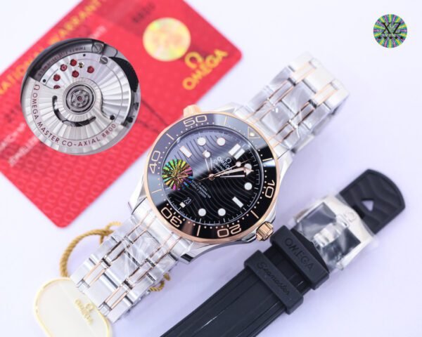 best replica luxury Omega watches Men's high quality imitation Seamaster Planet Ocean 1042481702 - Image 4