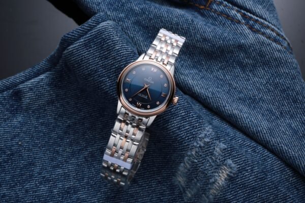 best replica luxury Omega watches Ladies high quality imitation De Ville 572185338 - Image 5