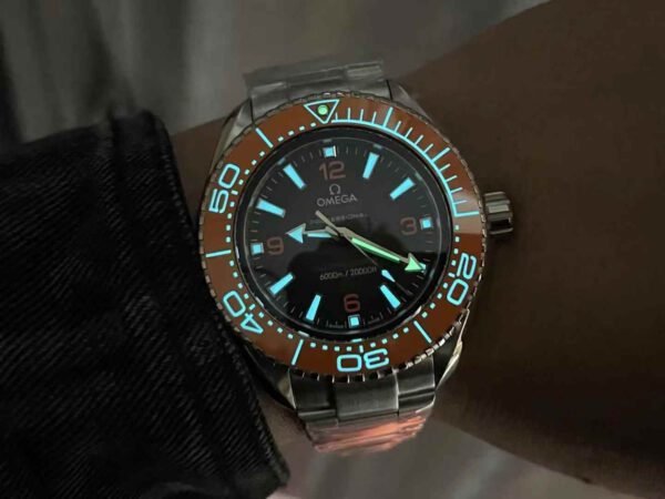 best replica luxury Omega watches Men's high quality imitation Planet Ocean 1071038517 - Image 5