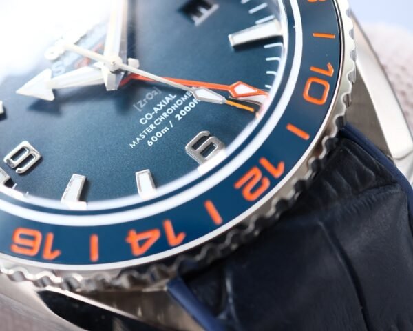 best replica luxury Omega watches Men's high quality imitation Seamaster Planet Ocean 582439565 - Image 5