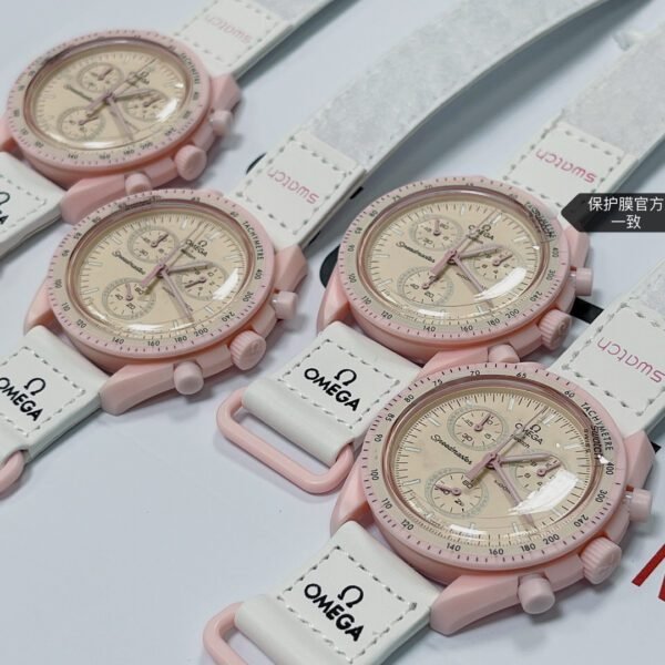 best replica luxury Omega watches Unisex high quality imitation MoonSwatch 1045185263 - Image 5