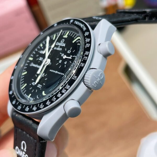 best replica luxury Omega watches Unisex high quality imitation MoonSwatch 1045185101 - Image 5