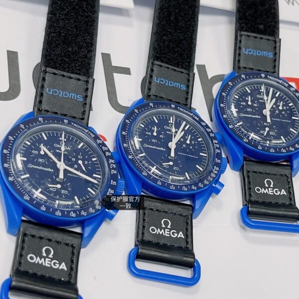 best replica luxury Omega watches Unisex high quality imitation MoonSwatch 1045185002 - Image 5