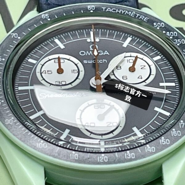 best replica luxury Omega watches Unisex high quality imitation MoonSwatch 1045185241 - Image 5