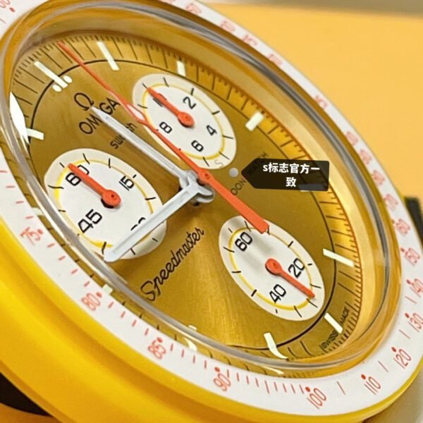 best replica luxury Omega watches Unisex high quality imitation MoonSwatch 1045185236 - Image 5