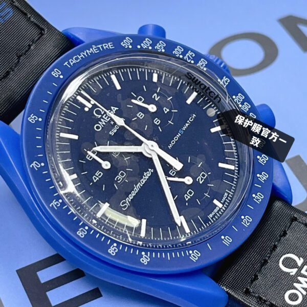 best replica luxury Omega watches Unisex high quality imitation MoonSwatch 1045185196 - Image 5