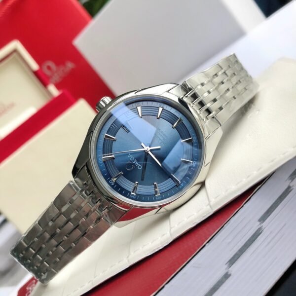 best replica luxury Omega watches Men high quality imitation De Ville Prestige 575785340 - Image 5