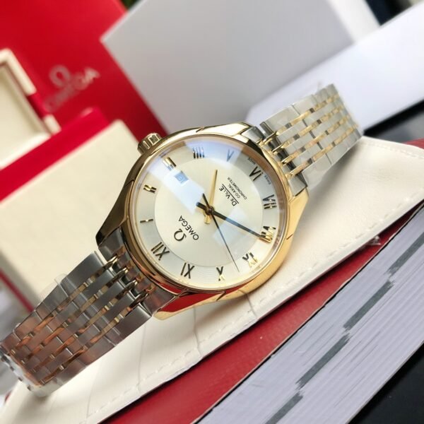 best replica luxury Omega watches Men high quality imitation De Ville Prestige 575785285 - Image 5