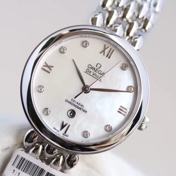 best replica luxury Omega watches Women high quality imitation De Ville Prestige 848028501 - Image 5
