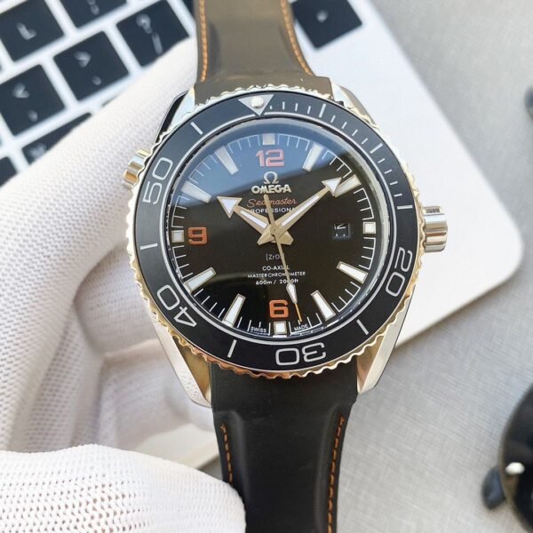 best replica luxury Omega watches Men's high quality imitation Seamaster Planet Ocean 608669264 - Image 5