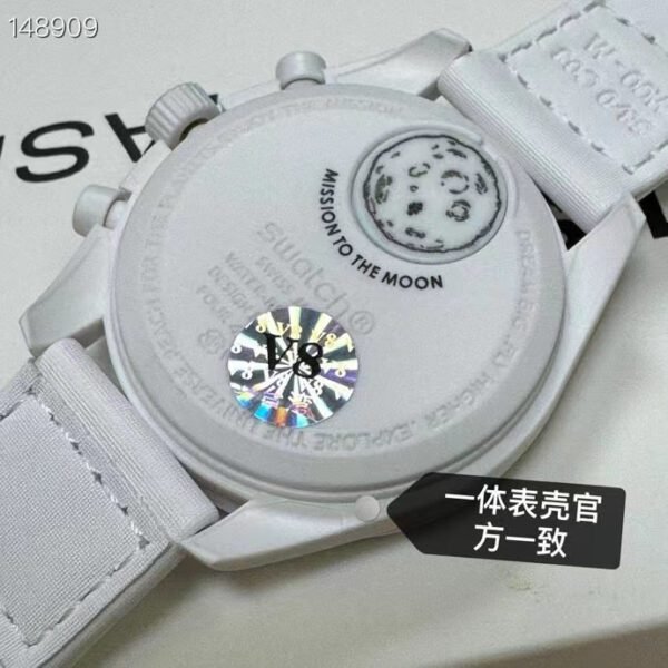 best replica luxury Swatch x Omega watches Male high quality imitation MoonSwatch 1045184837 - Image 5