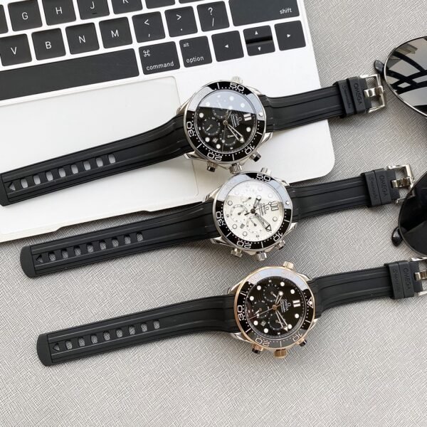 best replica luxury Omega watches Men's high quality imitation Seamaster 581286108 - Image 6