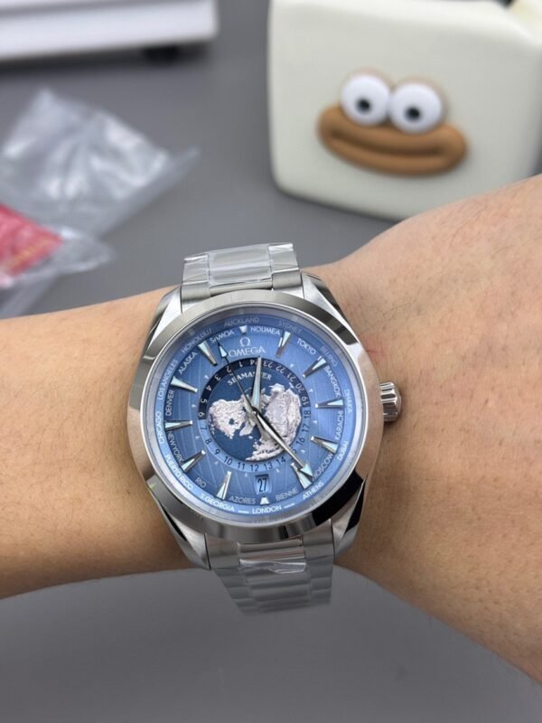best replica luxury OMEGA watches Men's high quality imitation Seamaster 1077095609 - Image 6