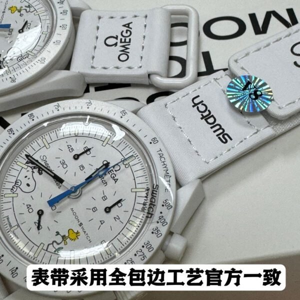 best replica luxury Omega watches Unisex high quality imitation MoonSwatch 1045185361 - Image 6