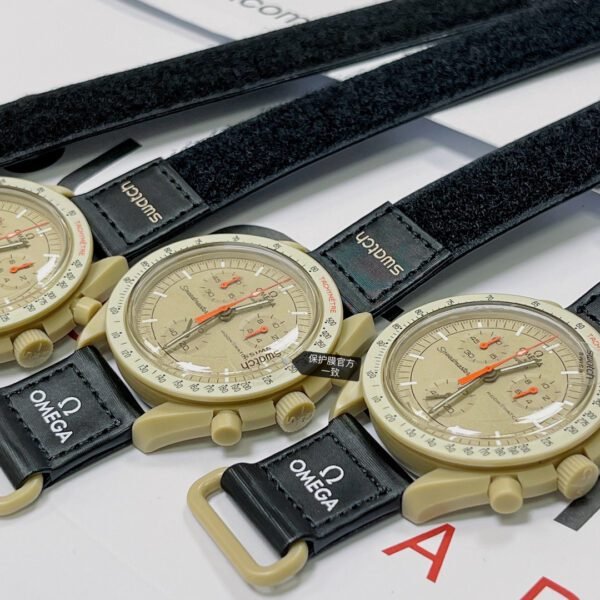 best replica luxury Omega watches Unisex high quality imitation MoonSwatch 1045185142 - Image 6