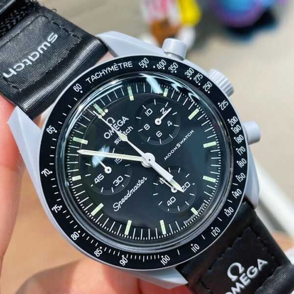 best replica luxury Omega watches Unisex high quality imitation MoonSwatch 1045185101 - Image 6