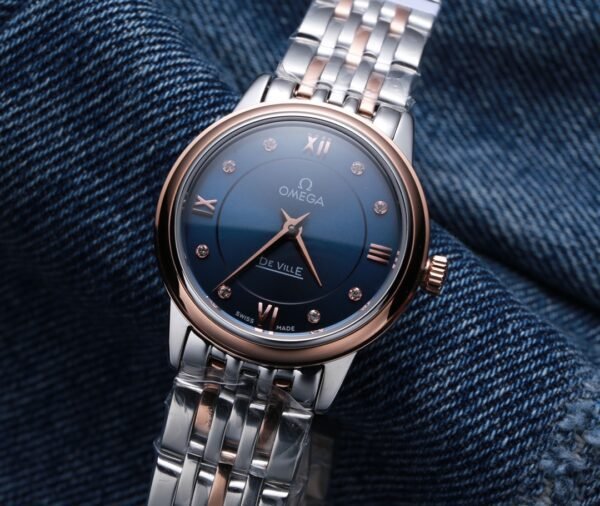 best replica luxury Omega watches Ladies high quality imitation De Ville 572185338 - Image 6
