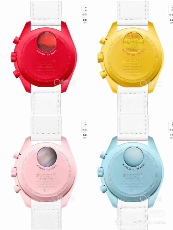 best replica luxury Omega watches Unisex high quality imitation MoonSwatch 619151173 - Image 7