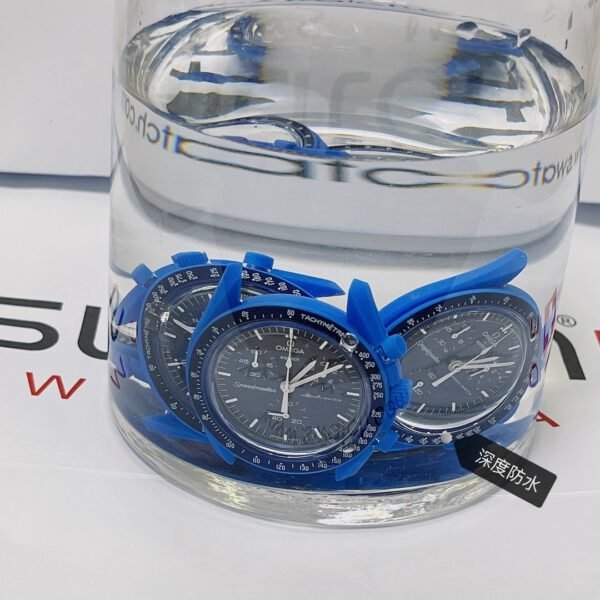 best replica luxury Omega watches Unisex high quality imitation MoonSwatch 1045185002 - Image 7