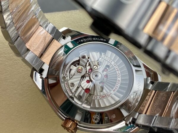 best replica luxury Omega watches Men's high quality imitation Seamaster Aqua Terra 1074841757 - Image 8