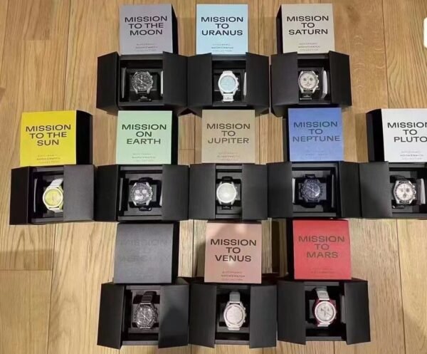 best replica luxury Omega watches Unisex high quality imitation MoonSwatch 619151173 - Image 9