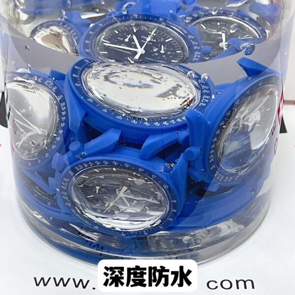 best replica luxury Omega watches Unisex high quality imitation MoonSwatch 1045185196 - Image 9