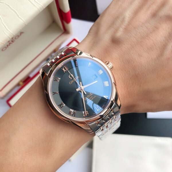 best replica luxury Omega watches Men high quality imitation De Ville Prestige 575785489 - Image 9