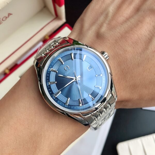 best replica luxury Omega watches Men high quality imitation De Ville Prestige 575785340 - Image 9
