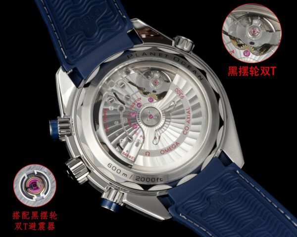 best replica luxury Omega watches Men's high quality imitation Seamaster Planet Ocean 1071780385 - Image 9